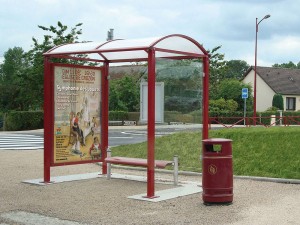 Mobilier urbain - Station de bus