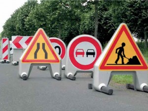 Location de signalisation temporaire plastique